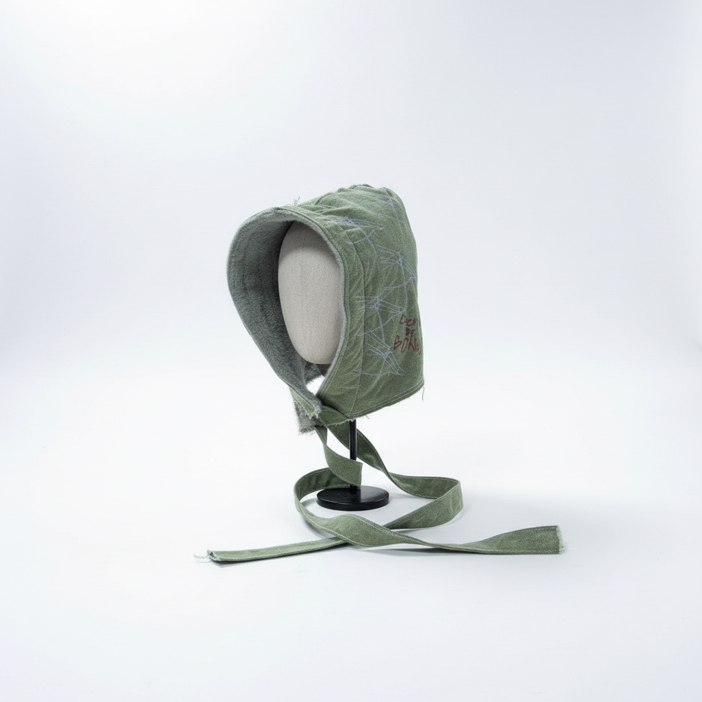  handcrafted denim hood — premium limited edition streetwear for men and women, limited edition. 